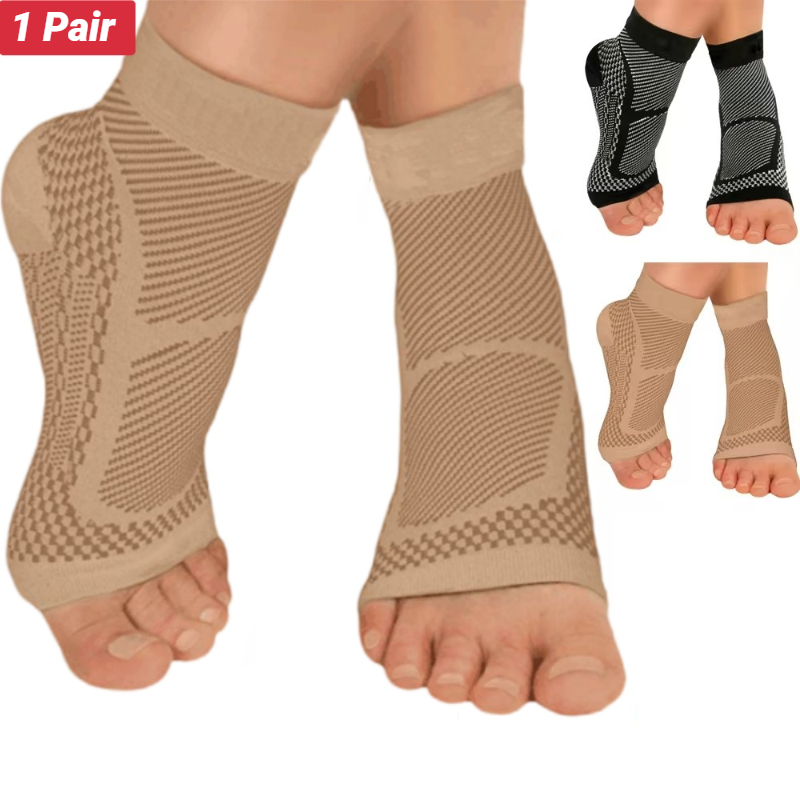 Ankle Brace Sock - Meia de Compressão Esportiva para Tornozelo