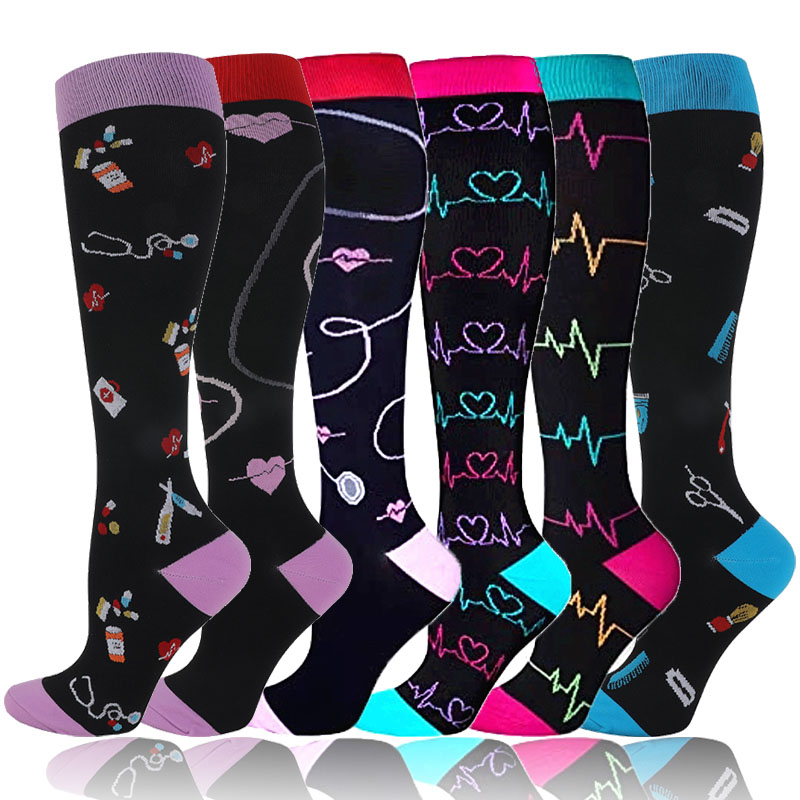 Compression Sock Medical - Meias de compressão 20-30 mmhg correndo