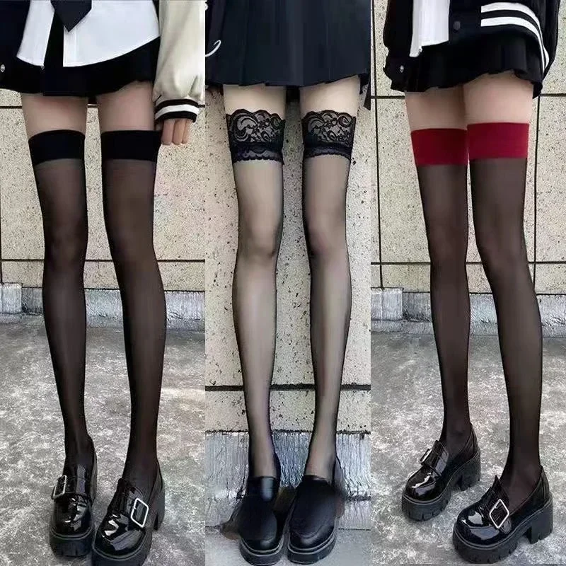 Fishnet Stocking Women - Jk trajes femininos sexy coxa alta