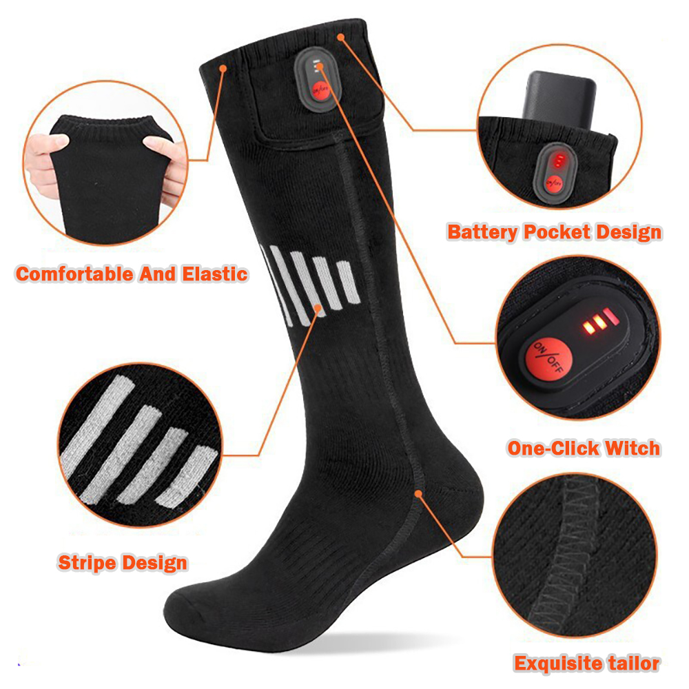 Inverno aquecido meias com cai - Sock Organizer Tray avaliação e preço