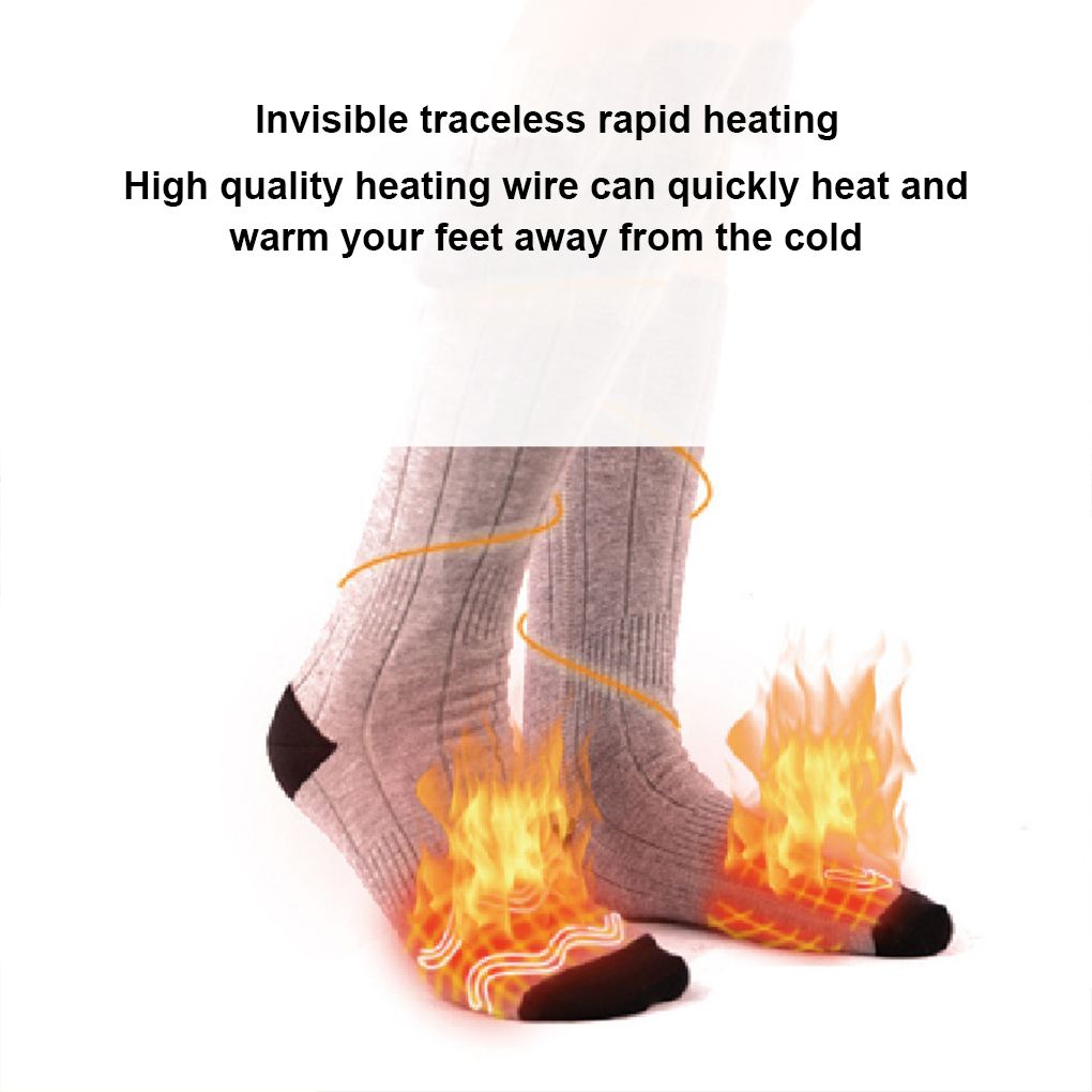 Inverno aquecido meias elétric - Thermal Sock Winter avaliação e preço