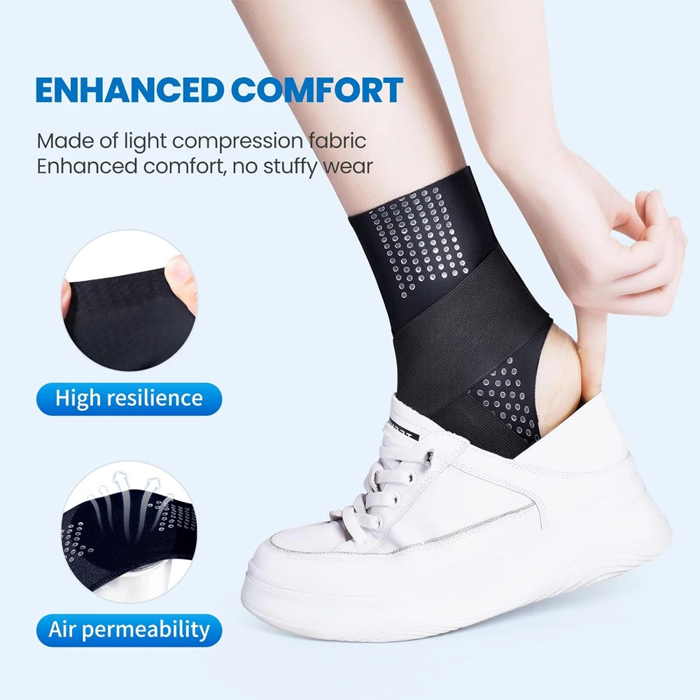 1 pçs compressão tornozelo cin - Ankle Brace Sock avaliação e preço