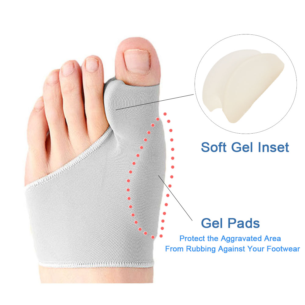Separador de dedo do pé hálux  - Ankle Brace Sock avaliação e preço