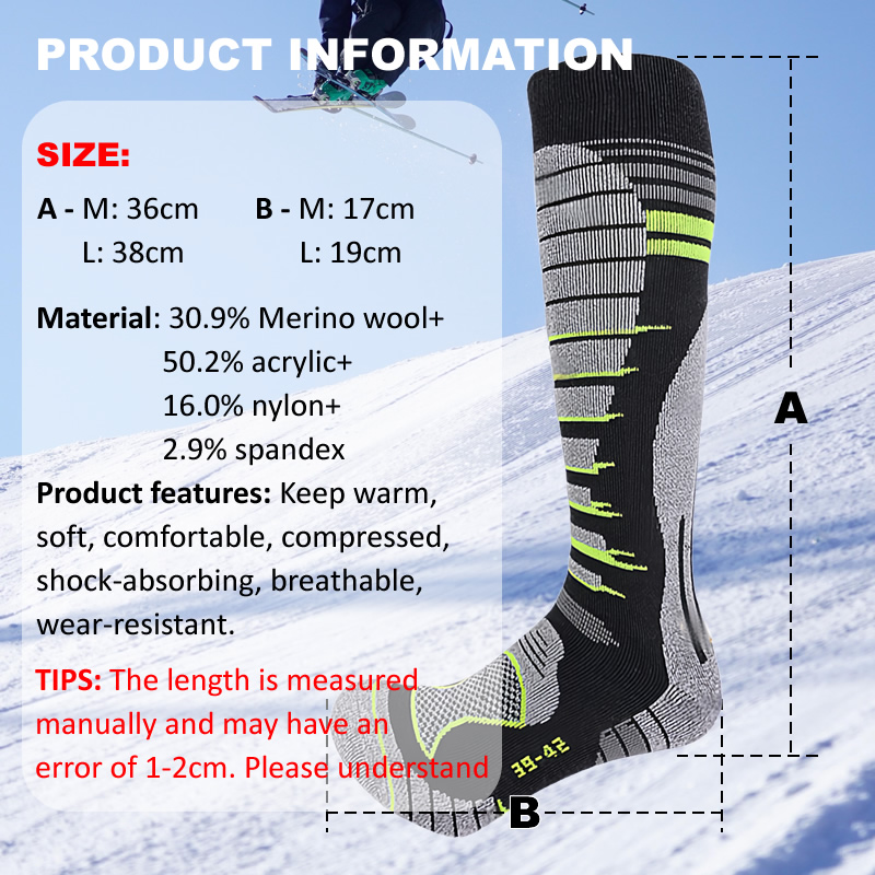Meias de esqui de lã merino me - Thermal Sock Winter avaliação e preço