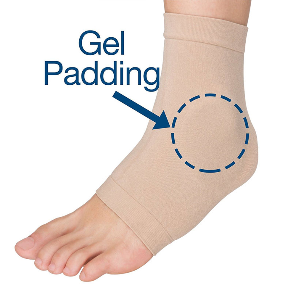 1 par de manga de almofada de  - Ankle Brace Sock avaliação e preço