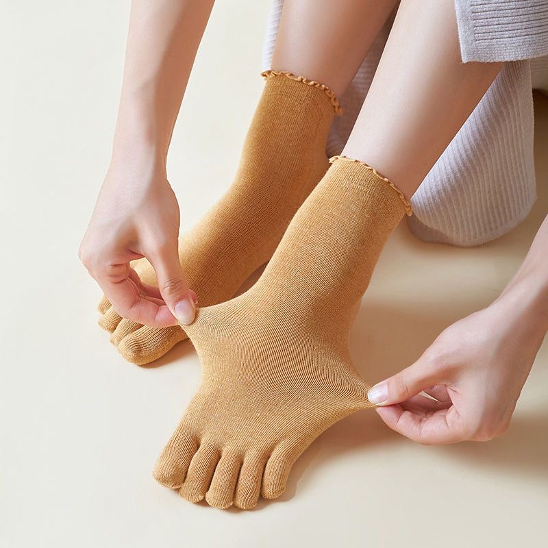 1/5 Pares de Meias Curtas de A - Toe Sock Split avaliação e preço
