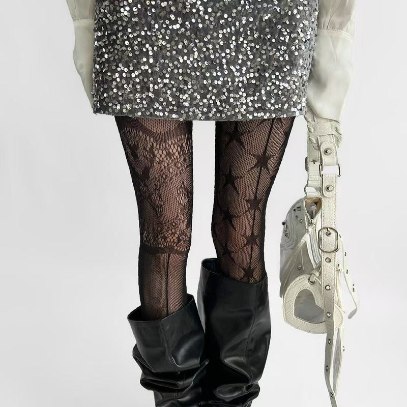 2 peças de meia-calça plus siz - Fishnet Stocking Women avaliação e preço