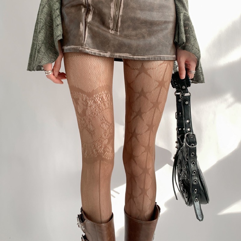 2 peças de meia-calça plus siz - Fishnet Stocking Women avaliação e preço