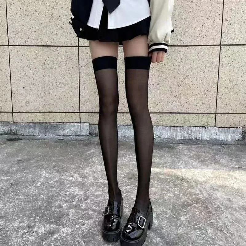 Jk trajes femininos sexy coxa  - Fishnet Stocking Women avaliação e preço