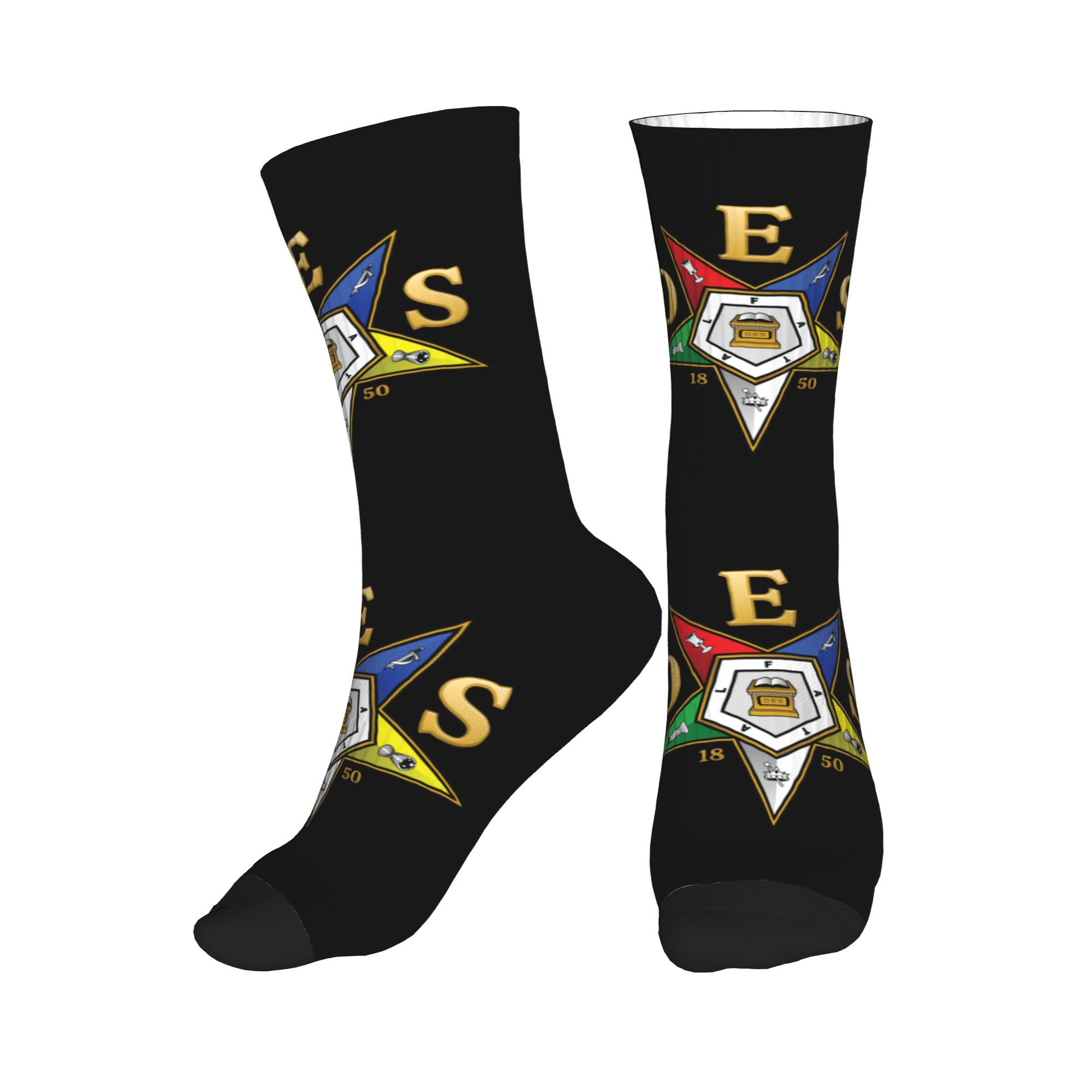 OES Emblem Order Of The Easter - Dress Sock Men avaliação e preço
