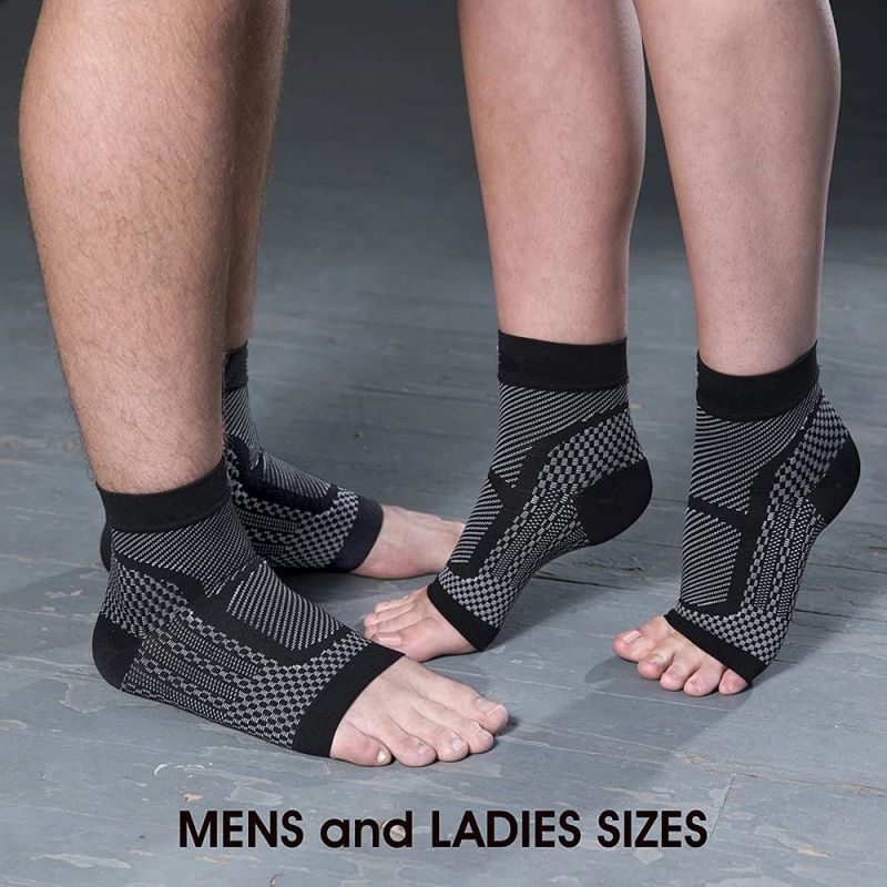 1 par esportes tornozelo supor - Ankle Brace Sock avaliação e preço