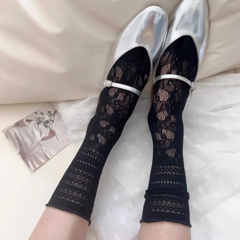 Novas Meias Tabi Pretas Jacqua - Toe Sock Split avaliação e preço